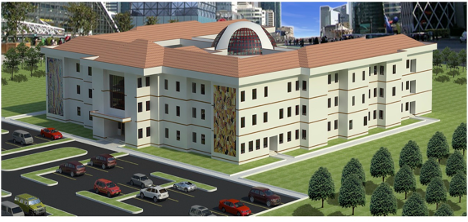 Proposed Biotech Center - Front View