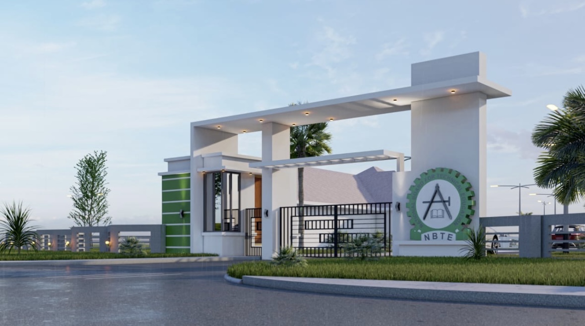 NBTE Abuja Branch Gatehouse - Front View